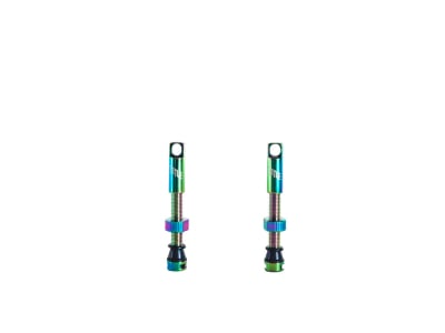 TITLE MTB Tubeless Valve 44 mm 1 pair | oil slick