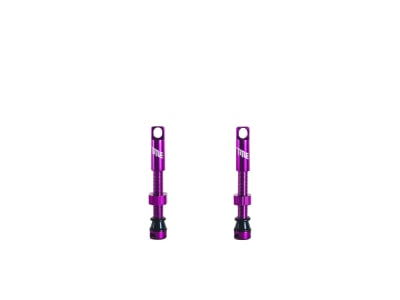 TITLE MTB Tubeless Valve 44 mm 1 pair | purple
