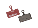 SINTER Disc Brake Pads 004 Standard organic for Shimano G-Type XTR, XT, SLX | red