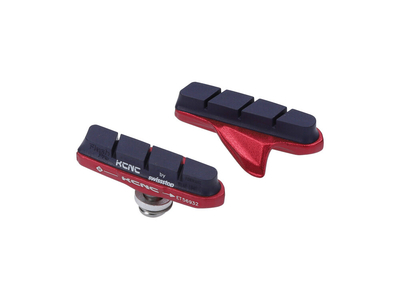 KCNC Brake Shoes for CB1, CB6 und C7 Brakes | red