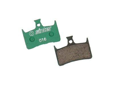 SINTER Disc Brake Pads 016 Race organic Hope for E4, RX4, Mono M4 | green