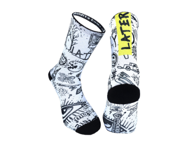 MALDITA BUENA SUERTE Socken Cry later L | 41--43