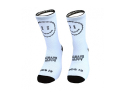 MALDITA BUENA SUERTE Socken Dont worry be happy | weiß XL | 44-46