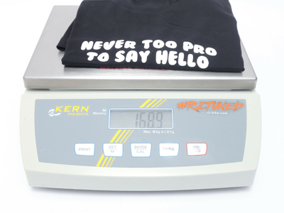 MALDITA BUENA SUERTE T-Shirt Never too pro | schwarz M