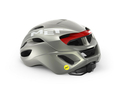 MET Bike Helmet Rivale MIPS white black red metallic | glossy