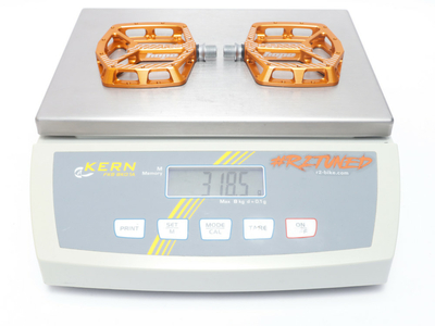 HOPE Pedals F22 Flat Pedals | orange