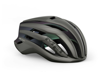 MET bike helmet Trenta MIPS | gray iridescent matt M...