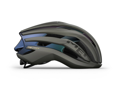 MET Fahrradhelm Trenta MIPS | gray iridescent matt M...