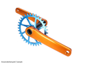 GARBARUK XC Crankset | gold