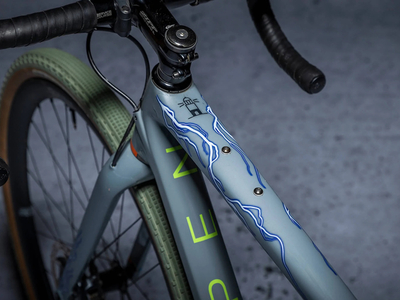 DYEDBRO Gravel Frame Protection Set Lightning | matte