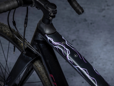 DYEDBRO Gravel Rahmenschutz Set Lightning | matt