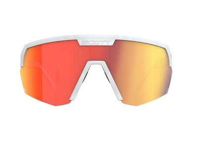 SCOTT Sunglasses Sport Shield white matt | red chrome