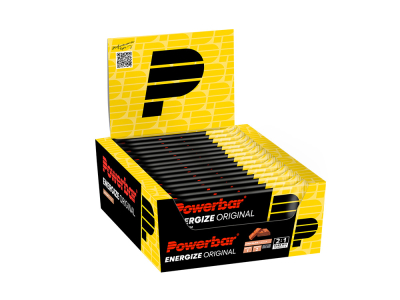 POWERBAR Energieriegel Energize Original Chocolate 55g | 15 Riegel Box