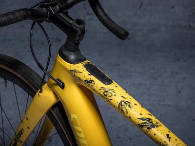 DYEDBRO Gravel Frame Protection Set Old School Tattoo |...