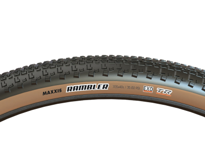 MAXXIS Tire Rambler 28 | 700 x 50C DualCompound TR EXO Tanwall, 47