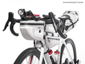 CYCLITE Lenkertasche Handle Bar Aero Bag 01 lightgrey | 4,9 Liter