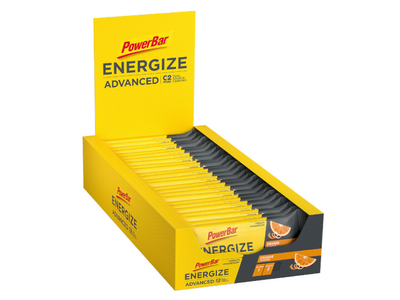 POWERBAR Energieriegel Energize Advanced Orange 55g | 15 Riegel Box