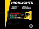POWERBAR Energy Bar Energize Advanced Hazelnut Chocolate 55g | 15 Bars Box