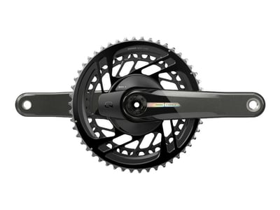 SRAM Force DUB AXS Quarq Powermeter Kurbel Carbon Road 2-fach 50-37 Zähne 172,5 mm