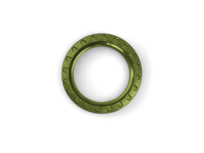 GARBARUK lockring set for crankarms | green