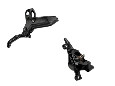 SRAM Scheibenbremse Level Silver stealth | 2 Kolben schwarz eloxiert einzeln Hinterrad