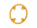 GARBARUK Chainring Melon oval 1-fach narrow-wide BCD 110 mm Shimano GRX asymmetric gold