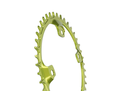 GARBARUK Kettenblatt Melon oval 1-fach narrow-wide LK 110 mm Shimano GRX asymmetrisch grn