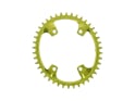 GARBARUK Chainring Melon oval 1-fach narrow-wide BCD 110 mm Shimano GRX asymmetric green