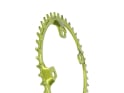 GARBARUK Chainring Melon oval 1-fach narrow-wide BCD 110 mm Shimano GRX asymmetric green