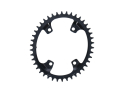 GARBARUK Chainring Melon oval 1-fach narrow-wide BCD 110 mm Shimano GRX asymmetric black 44 Teeth