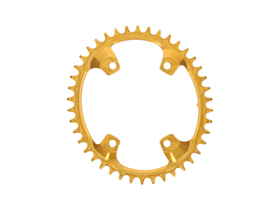 GARBARUK Chainring Melon oval 1-fach narrow-wide BCD 110 mm Shimano GRX asymmetric gold 48 Teeth