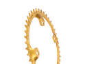 GARBARUK Chainring Melon oval 1-fach narrow-wide BCD 110 mm Shimano GRX asymmetric gold 48 Teeth