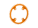 GARBARUK Chainring Melon oval 1-fach narrow-wide BCD 110 mm Shimano GRX asymmetric orange 38 Teeth