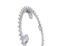 GARBARUK Chainring Melon oval 1-fach narrow-wide BCD 110 mm Shimano GRX asymmetric silver 52 Teeth