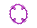 GARBARUK Chainring Melon oval 1-fach narrow-wide BCD 110 mm Shimano GRX asymmetric purple 38 Teeth