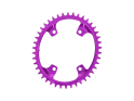 GARBARUK Chainring Melon oval 1-fach narrow-wide BCD 110 mm Shimano GRX asymmetric purple 50 Teeth