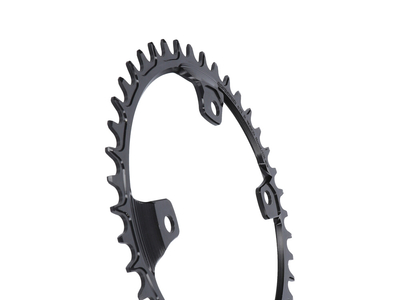 GARBARUK Chainring Melon oval 1-fach narrow-wide BCD 110 mm Shimano GRX asymmetric black 40 Teeth