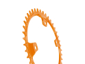 GARBARUK Chainring Melon oval 1-fach narrow-wide BCD 110 mm Shimano GRX asymmetric orange 38 Teeth