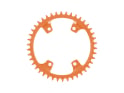 GARBARUK Chainring Melon oval 1-fach narrow-wide BCD 110 mm Shimano GRX asymmetric orange 42 Teeth