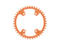 GARBARUK Chainring Melon oval 1-fach narrow-wide BCD 110 mm Shimano GRX asymmetric orange 42 Teeth