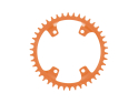 GARBARUK Chainring Melon oval 1-fach narrow-wide BCD 110 mm Shimano GRX asymmetric orange 46 Teeth
