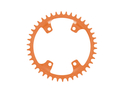 GARBARUK Chainring Melon oval 1-fach narrow-wide BCD 110 mm Shimano GRX asymmetric orange 48 Teeth