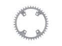 GARBARUK Kettenblatt rund 1-fach narrow-wide LK 110 mm Shimano GRX asymmetrisch silber 48 Zähne