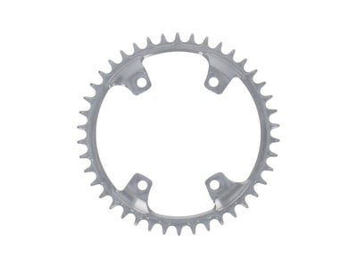 GARBARUK Kettenblatt rund 1-fach narrow-wide LK 110 mm Shimano GRX asymmetrisch silber 52 Zhne