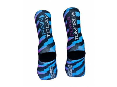 MALDITA BUENA SUERTE Socken Pain Today | blau