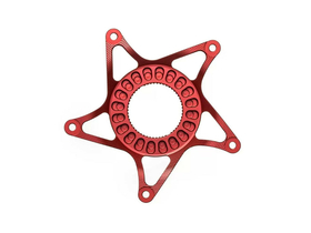 ABSOLUTE BLACK E-Bike Chainring Spider for Shimano Steps...