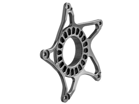 ABSOLUTE BLACK E-Bike Chainring Spider for Shimano Steps...