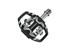 EXUSTAR Pedals MTB E-PM228 Steel Axle | black