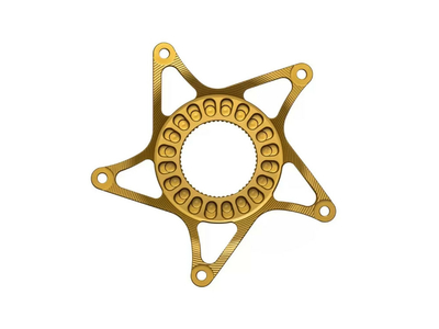 ABSOLUTE BLACK E-Bike Chainring Spider for Shimano Steps...