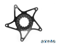 ABSOLUTE BLACK E-Bike Chainring Spider for Bosch Gen 3 Boost 50 mm | black